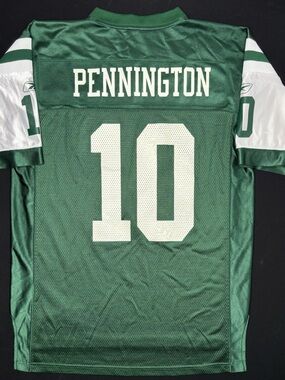New York Jets Chad Pennington Reebok Football Jersey Size: Medium